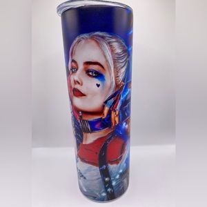 20oz Harley Quinn and Joker Tumbler